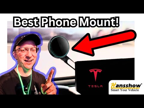 This is the BEST and LAST Phone Mount You'll Ever Need to Buy for your Tesla