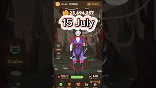 (ALL LEVEL)15 july Memefi secret code #memefisecret #memeficoin #memefi july 15