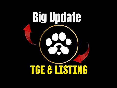 Paws Airdrop Big Update || Binance Listing Confirm || Paws TGE & Listing ||