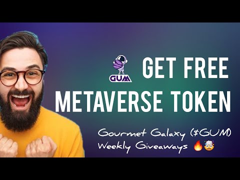 Gourmet Galaxy ($GUM) Giveaway: Get this Metaverse/Gaming Tokens $GUM weekly for Free 📣