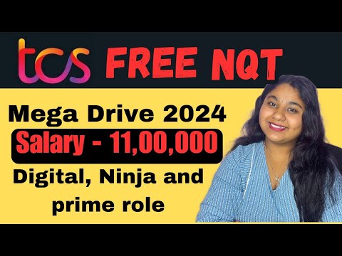 TCS NQT 2024 | TCS Digital|TCS Ninja| TCS off campus hiring| tcs prime