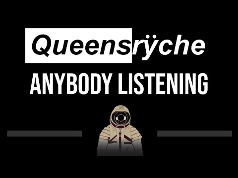 Queensryche • Anybody Listening (CC) 🎤 [Karaoke] [Instrumental]