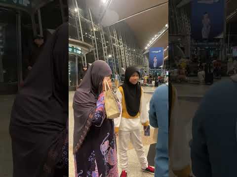 Mengiringi Anak2 Kedah Ke KLIA-Dubai-Mesir