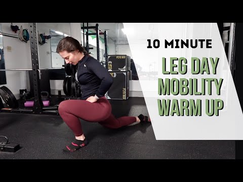 10 Minute Leg Day Mobility Warm Up Routine