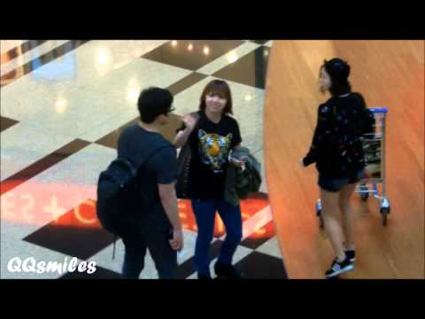 [HD Fancam] 130217 Miss A - Changi Airport Terminal 3 Departure (Part 1) [See Desc.]