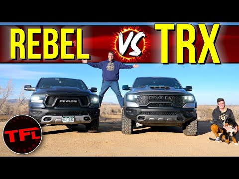 Here is What You Get for an Extra $35,000 When You Go from a Rebel to a Ram TRX!