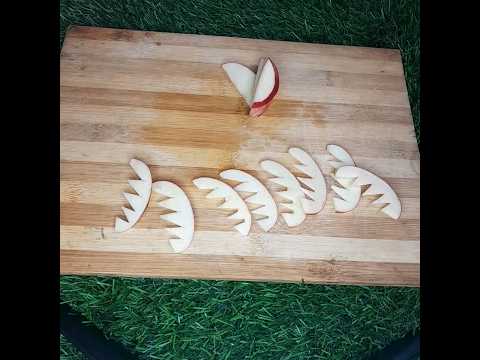 How to carve Fruit very fast and beautiful #fruitdecoration #art