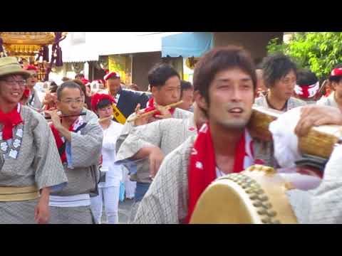 八重垣神社祇園祭　女神輿連合渡御出発式へ