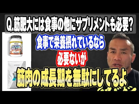 【サプリメントQ＆A】筋肥大には食事のほかにサプリメントは必要でしょうか？