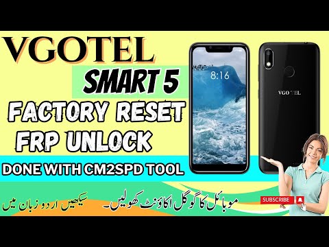 VgoTel Smart 5 FRP Bypass and Factory Reset Guide Using CM2SPD