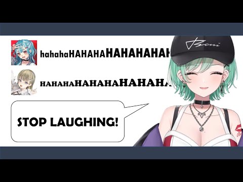 Can't Stop Laughing 【Yakumo Beni, Shiranami Ramune, Hanabusa Lisa | VSpo! ENG SUB】