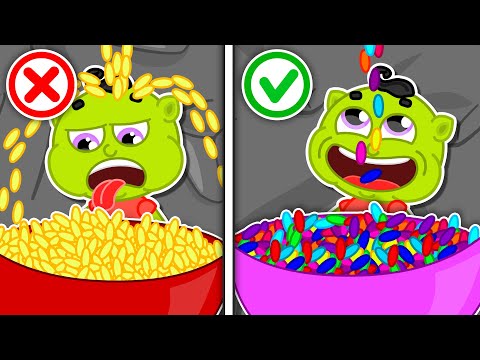 LionET | Rainbow Meals Machine Super Challenge  | Cartoon for Kids