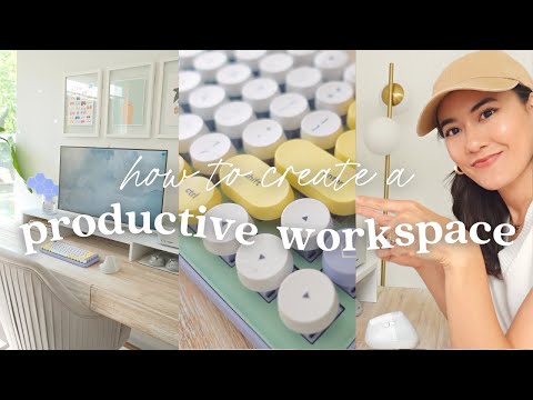 🥰 How to Create a Productive, Feel-Good Workspace | Logitech Unboxing, Ergonomic WFH Setup