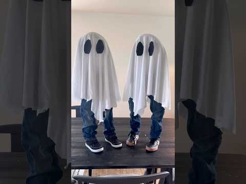 DIY Ghost Kids! 🤯👻 #halloween #halloweendecor #diyhalloween