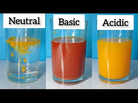 Turmeric detergent vinegar experiment | turmeric turns red | yellow to red | #shorts #viral #science