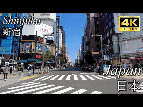 【散歩/Walk】新宿歩行者天国/pedestrian paradise in Shinjuku