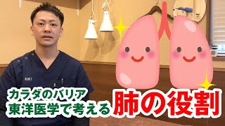 『東洋医学』肺の役割について〜Part1〜