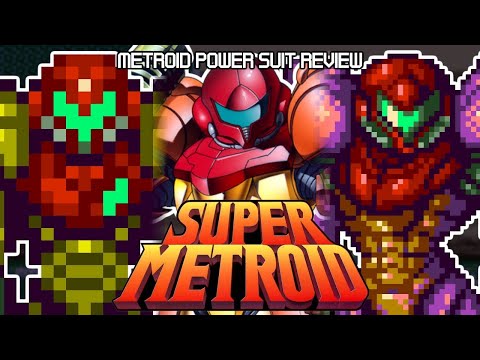 All Super Metroid Suits | Metroid Power Suit Review