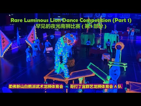 Luminous Lion Dance: Pak Hock Pai Association & Kota Tinggi Qun Yi Dragon & Lion Dance Association