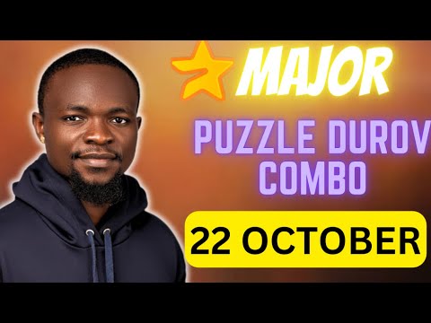 Puzzle Durov Major - 22 October Combo For Today