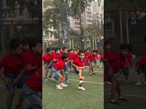 Cheerleading Dance by creatives! ❤️🧿 #7thannualsportsday #kidsvideo #ytshorts #creativelearners