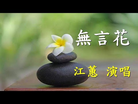 無言花                                                                                     江蕙  演唱