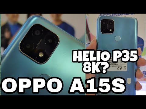 OPPO A15S DESIGN Mystery Blue | HELIO P35 7,990 2021!