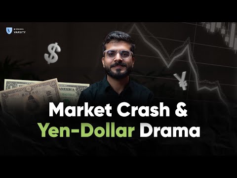 Why Nifty, Nikkei, and Nasdaq Crashed? Are JPY-USD Carry Trades to Blame?