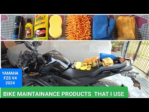 Yamaha fzs v4 2024 Bike Maintainance product nd accessories l fzs v4 service l fzs v4 l fzs modified