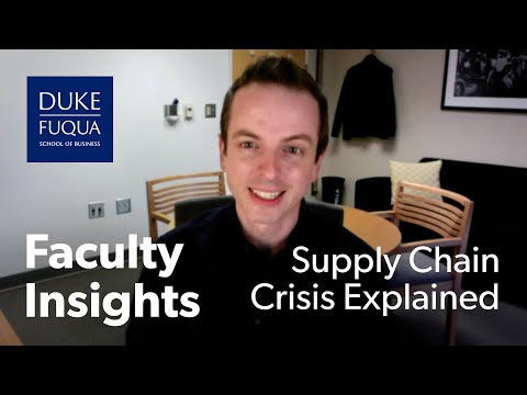 Understanding the Supply Chain Crisis