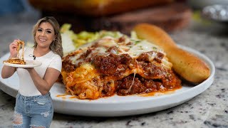 Nothing Beats HOMEMADE LASAGNA You Will Be SURPRISED How Easy It Is!!!!