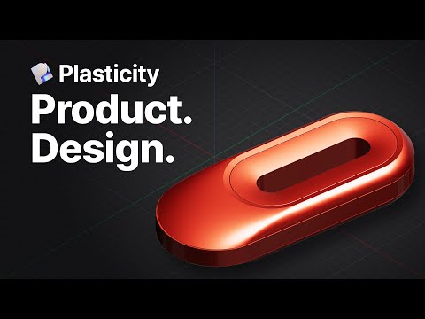 Plasticity Beginner Tutorial | Product Design | CAD Modeling