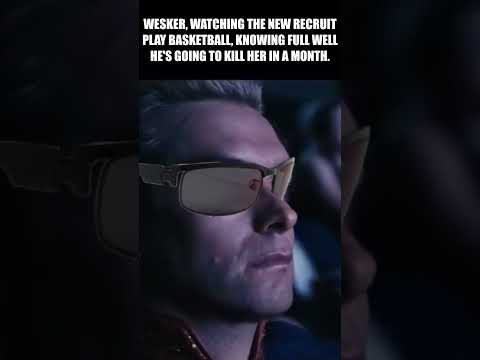 Wesker watching the Rookie #residentevilgaming #regames #shorts