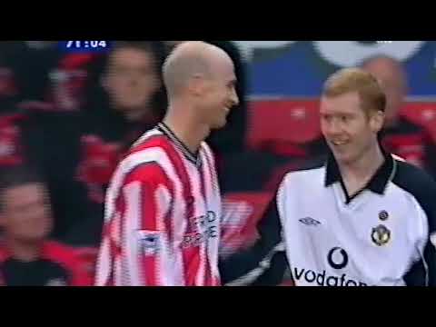 Veron x Scholes vs Southhampton (A) 2002