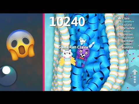 Snake io 🐍 I found Most Delicious Snake in Snake io Map 🐍 Epic Gameplay