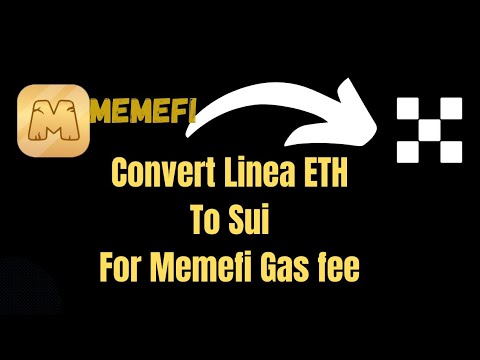 How to Convert Linea ETH To Sui | Deposit| Withdrawal|Spot Trading