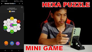 mini game hexa puzzle hamster kombat today