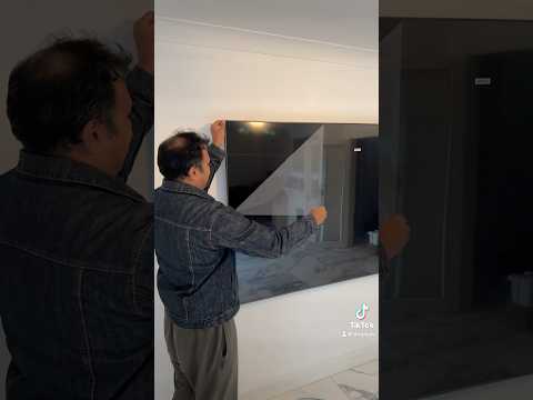 Join us as we unbox and set up the 85” Q60D QLED! From unboxing to installation. #p1 #samsungtv #tv