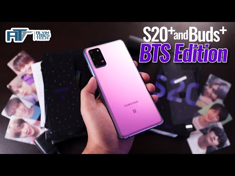 Samsung BTS Edition Unboxing - ang S20+ at Buds+ para sa ARMY! GIVEAWAY surprise!