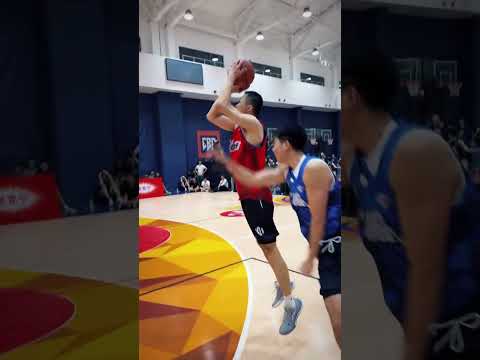 Guanyang Li advances to the final！#basketball