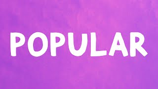 Ariana Grande - Popular (Lyrics) From The Movie Wicked