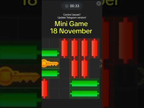 Hamster Kombat today 18 november Mini game key today || daily Mini game key today