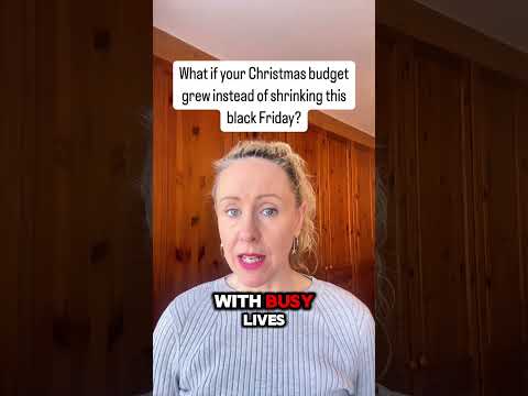 What if your Christmas budget grew instead of shrinking this black Friday?