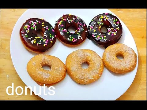 Donuts recipe / NO eggs / NO dry yeast / ఈస్ట్ లేకుండా డోనట్స్😋