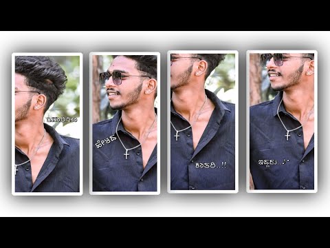 💚NEW TRENDING BOY'S ATTITUDE VIDEO EDITING KANNADA IN ALIGHT MOTION NEW VIDEO EDITING #alightmotion