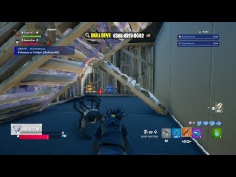 Fortnite with the boys (i suck at the game)