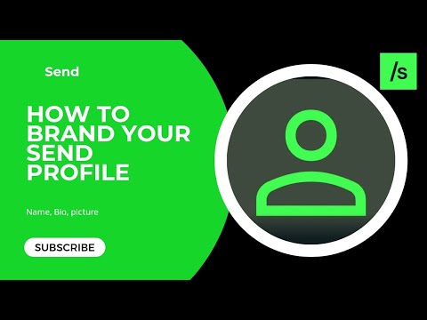 How To Set Up Your Profile On /Send