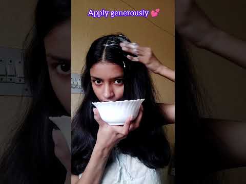 Protein Hair mask for healthy,shiny hair✨|Keratin treatment at home|#ishitasingh #shorts#ytshorts