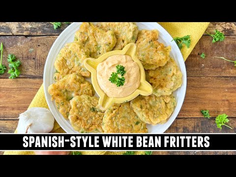 Got Canned White Beans? Make these Spanish-Style White Bean Fritters