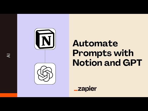 Prompt Automation: Create A Prompt Using Notion, ChatGPT and Zapier | Tutorial (2025)